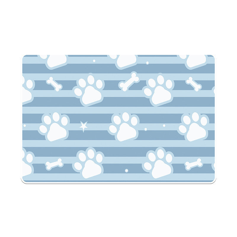 Pet Diatom Ooze Floor Mat Dogs And Cats Eating Mat Spill-proof Waterproof Quick-drying Placemat