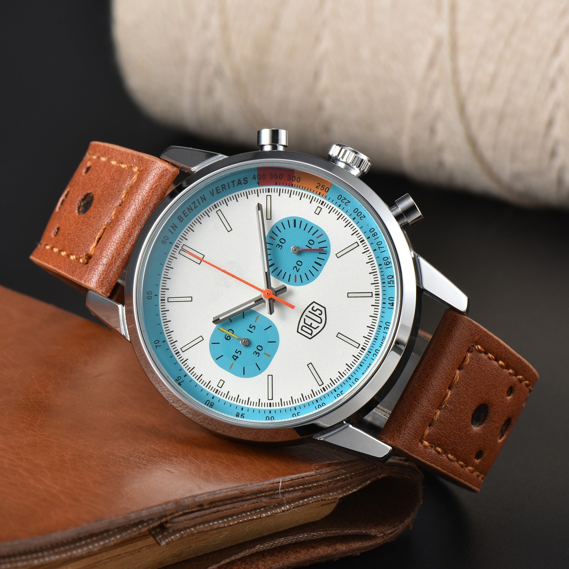 Casual Fashion Men's Quartz Movement Multifunctional Chronograph Watch