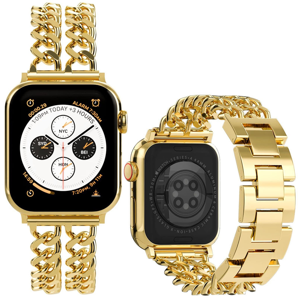 Stainless Steel Metal Strap Denim Chain Wrist Strap