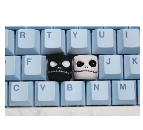 A Christmas Night Pumpkin King Keycap