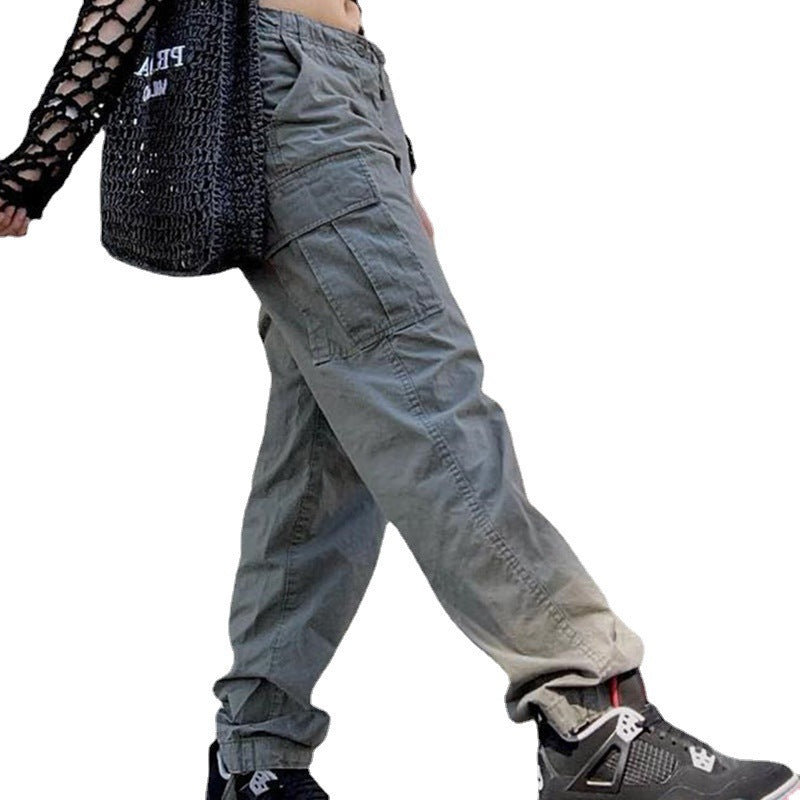 Workwear Loose Jeans Women's Retro Fashion Street