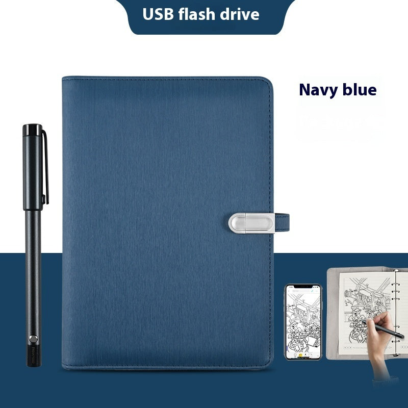 Handwriting Paper Screen Synchronization Smart Fingerprint Lock Notebook