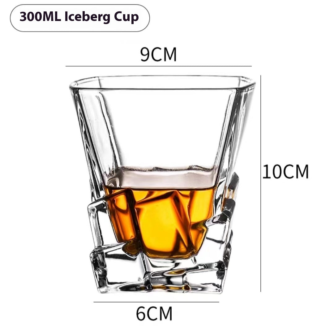 Whiskey Pure Drink Internet Celebrity Beer Brandy Glass Household High-end Classical Foreign Wine Bar Cup