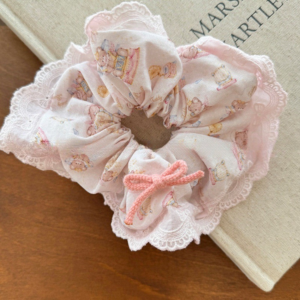 Large Intestine Hair Ring Headdress Female Simple Headband