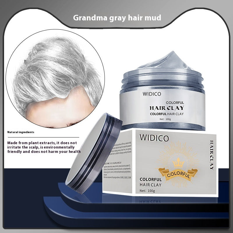Disposable Color Hair Clay Pomade Shaping Lasting