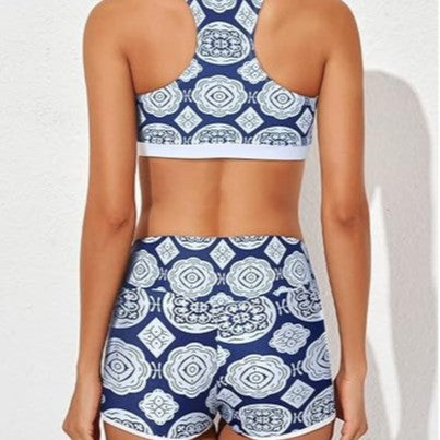 Sexy European And American Bikini Split Swimsuit