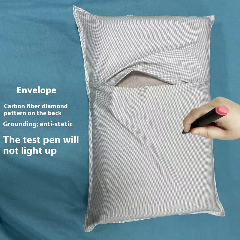 Grounding Gas Conductive Silver Fiber Pillowcase Cover