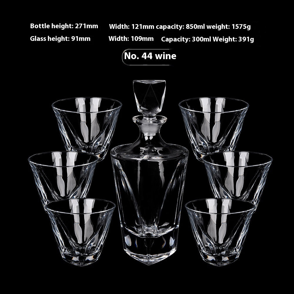 Creative Whiskey Liquor Glass Suit