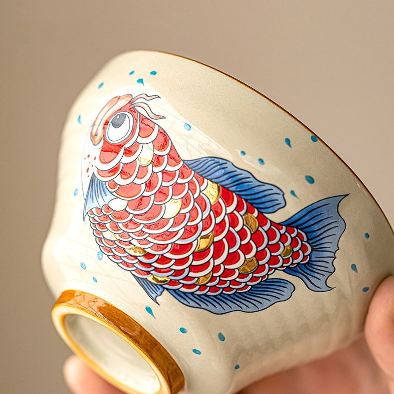 Large Capacity Master Ceramic Household Tea Drinking Cup