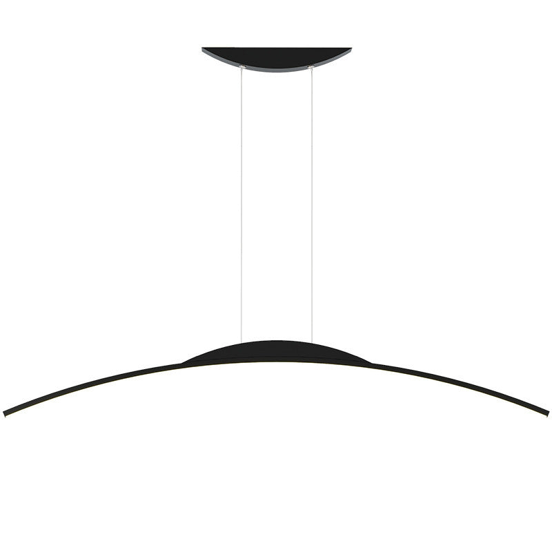 Led Acrylic Living Room Chandelier Creative Iron