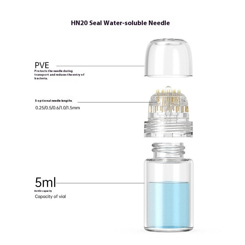 Portable Manual Lanury Roller Stamp Microneedle
