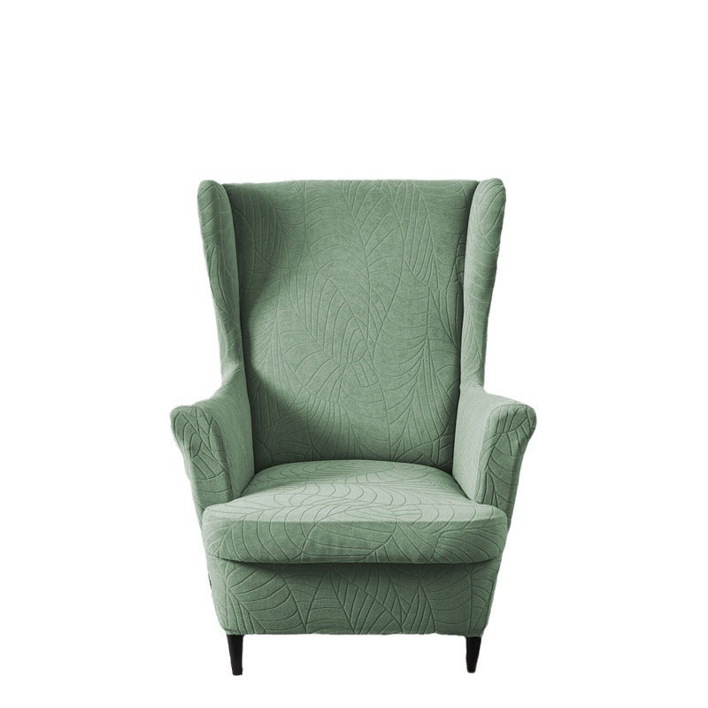 Pure Color Jacquard All-inclusive Chair Cover American Jiameng Cushion