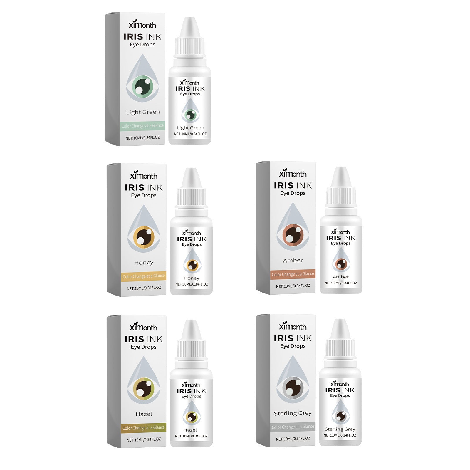 Relieve Eye Fatigue Dry Vision Fuzzy Moisturizing Eye Color Eye Drops Care Solution